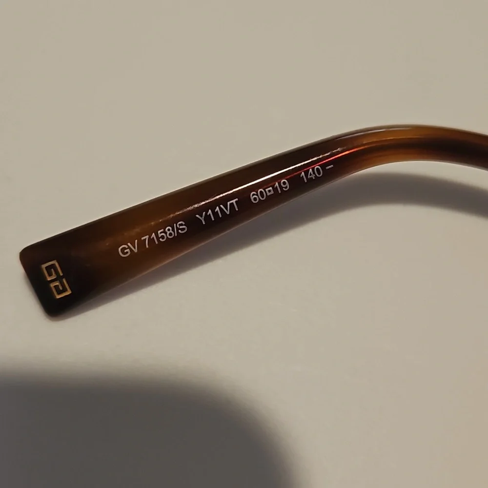 NWT Givenchy GV 7158/S Y11VT 60mm Gradient Geometric Sunglasses - Picture 10 of 10